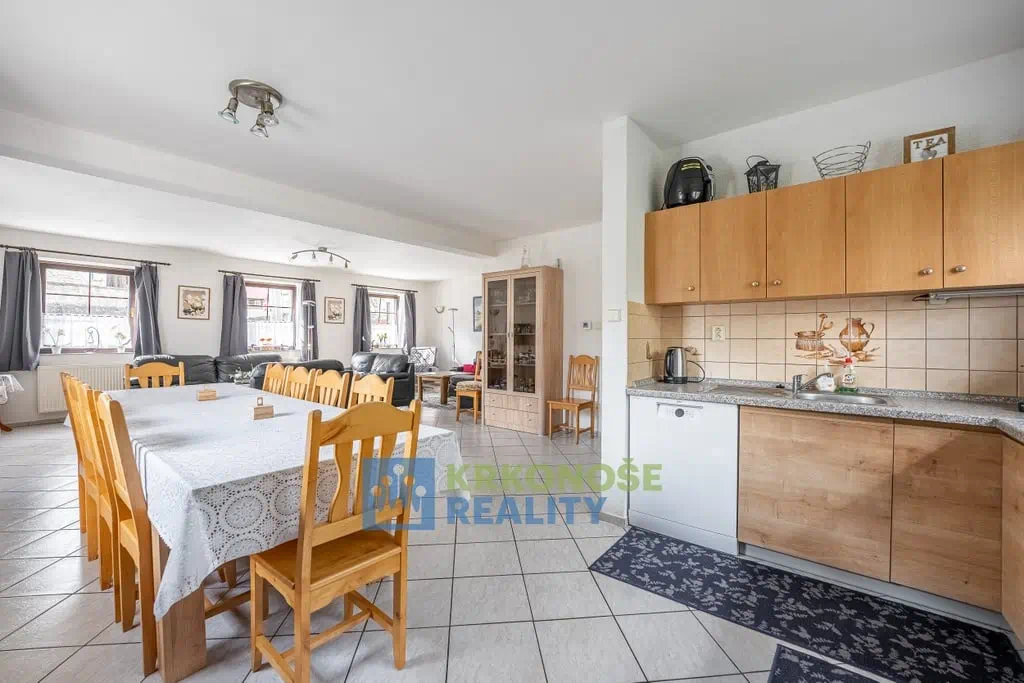 Interieur in te koop staande vakantiewoning Tsjechie